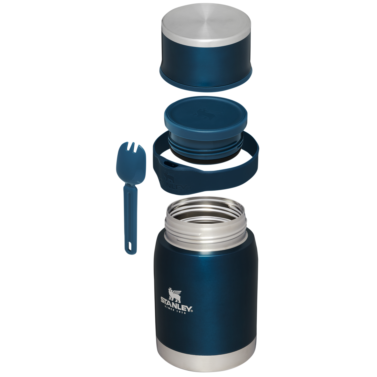 Adventure To-Go Food Jar + Spork | 24 OZ